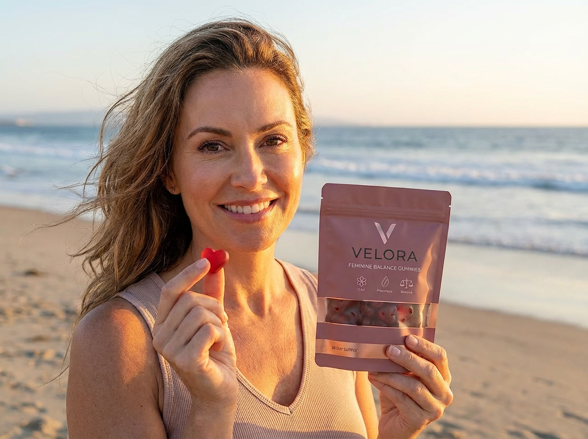 VELORA feminine odor probiotic gummies