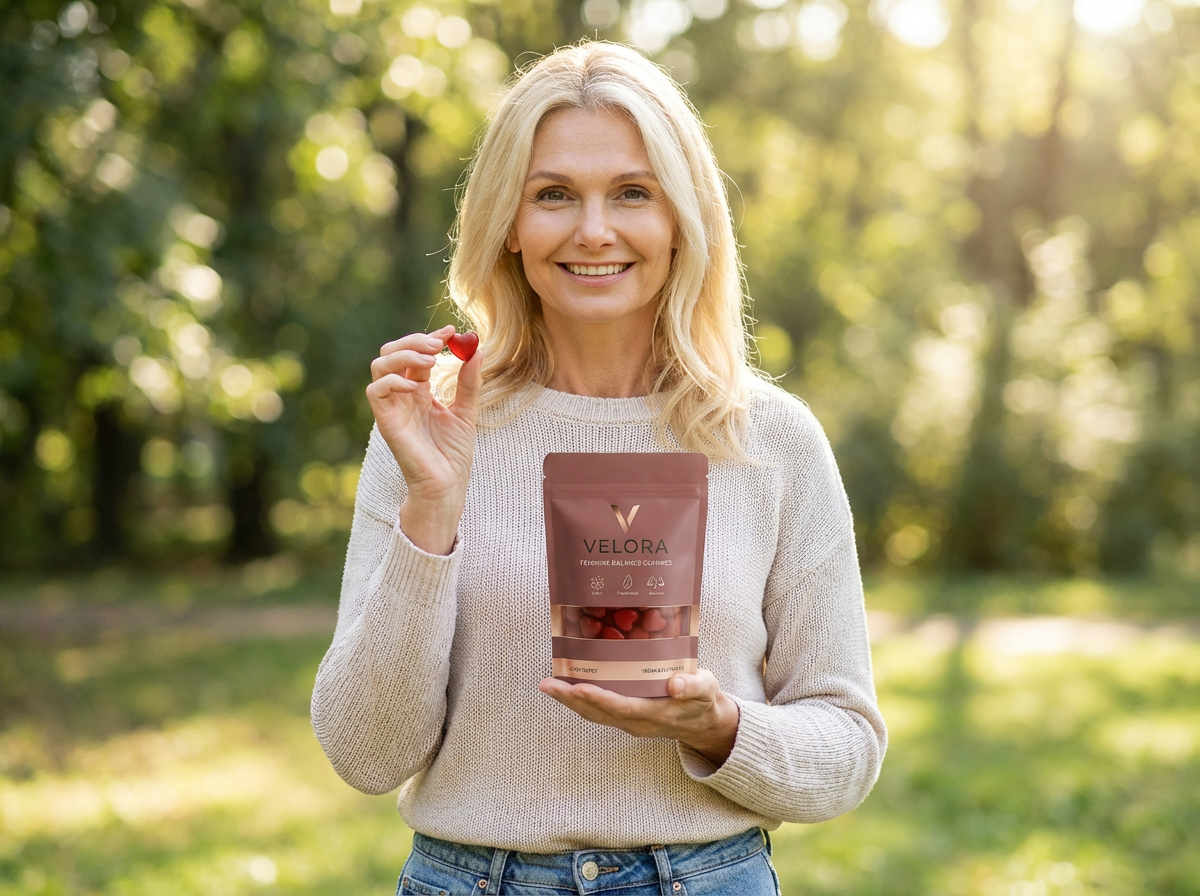 VELORA probiotic gummies for feminine odor