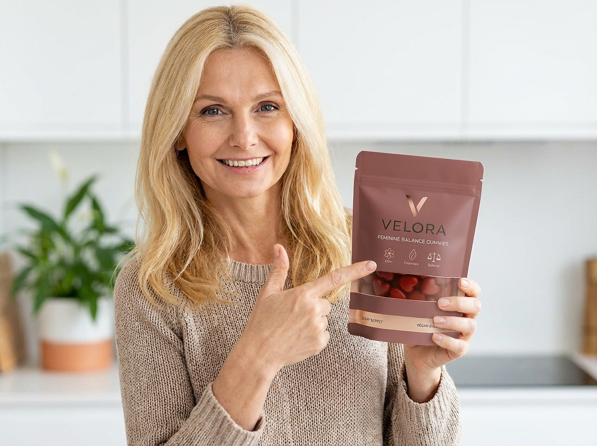 VELORA probiotic gummies for feminine freshness